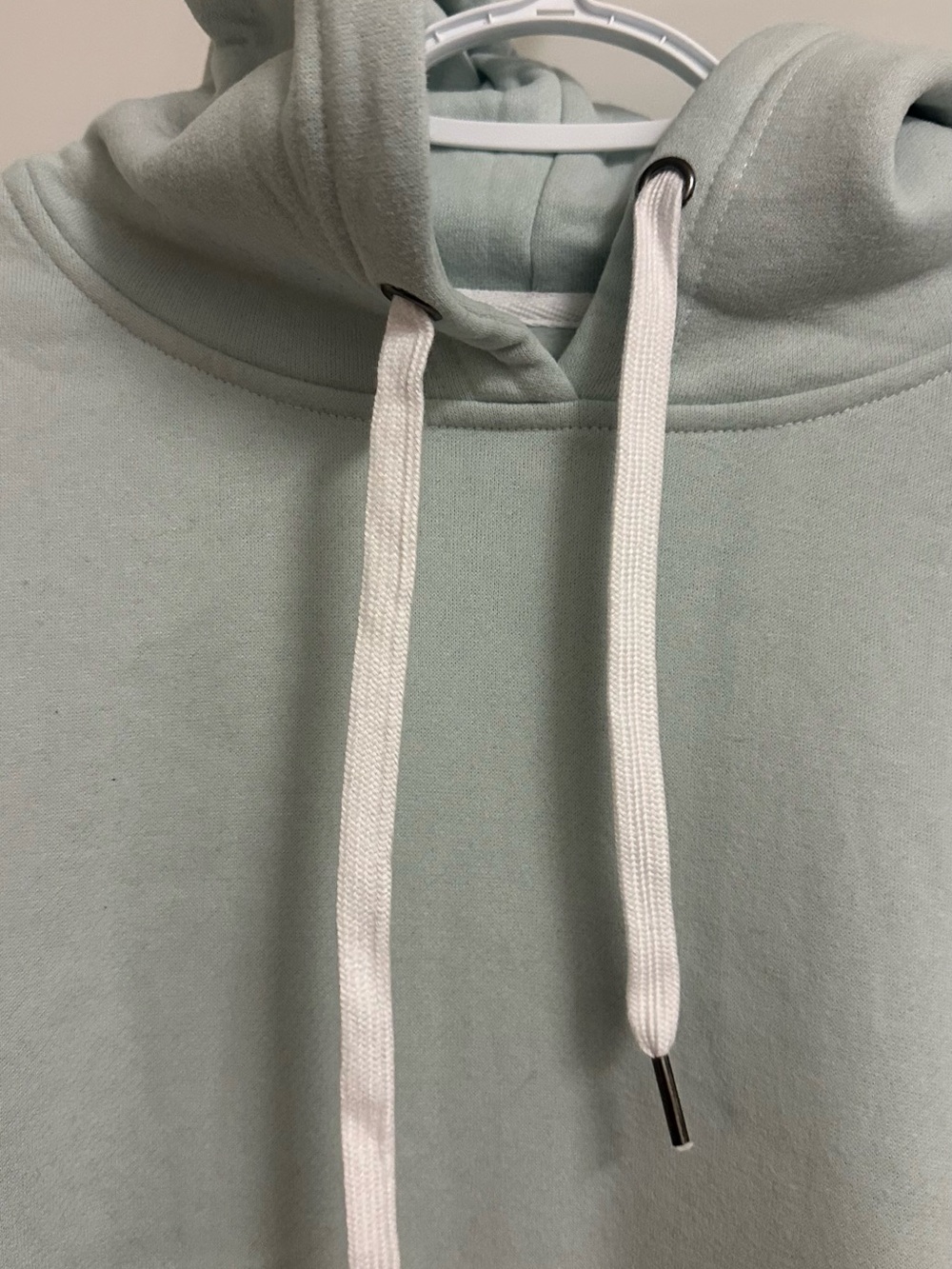 Women’s Best Ever Hoodie Size L Sage Green Fleece Pullover Sweatshirt Top NWOT - Picture 4 of 7